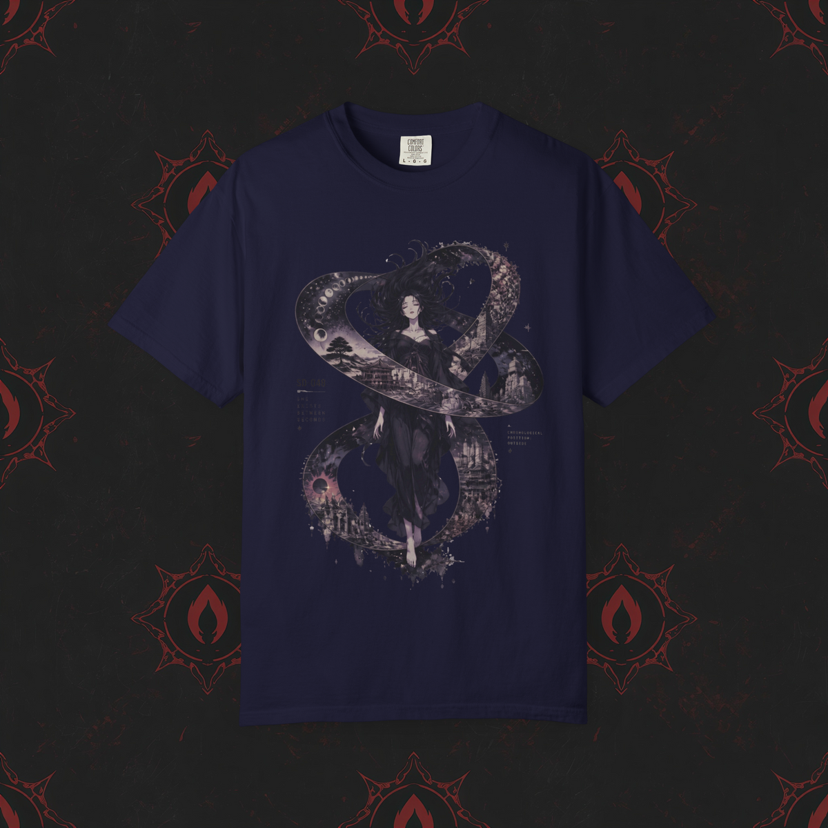 SD-048 SHE EXISTS BETWEEN SECONDS T-SHIRT