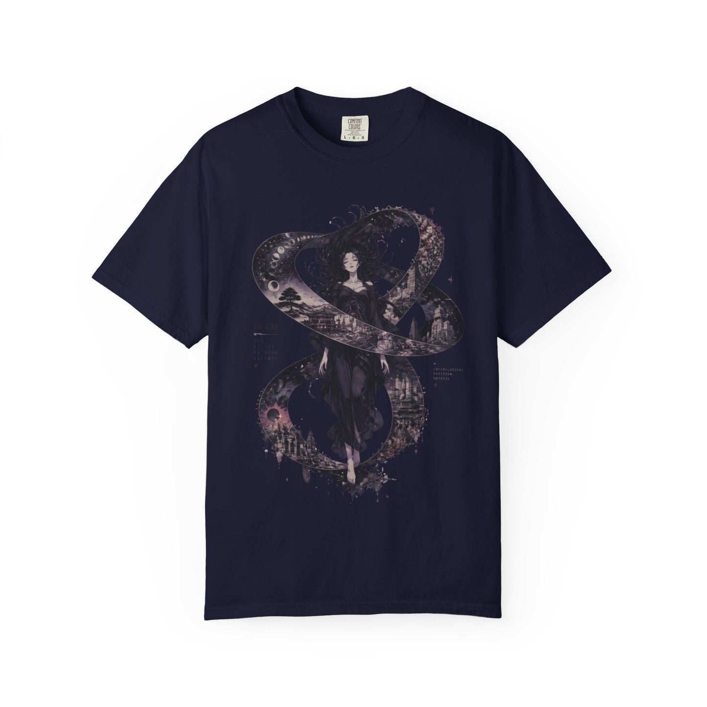 SD-048 SHE EXISTS BETWEEN SECONDS T-SHIRT