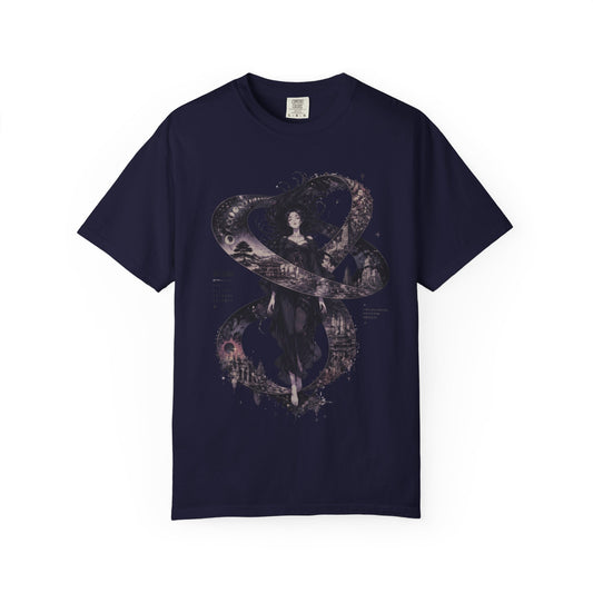 SD-048 SHE EXISTS BETWEEN SECONDS T-SHIRT