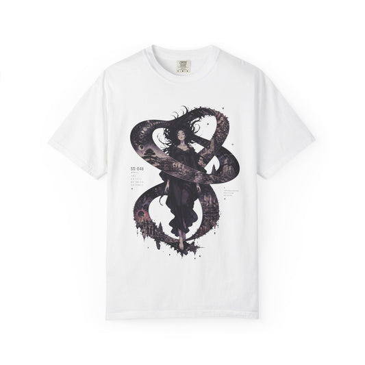 SD-048 SHE EXISTS BETWEEN SECONDS T-SHIRT