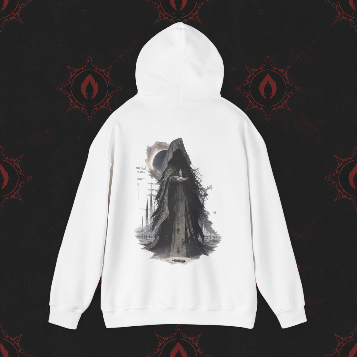 SD-013 SHE NEVER ARRIVES LATE HOODIE