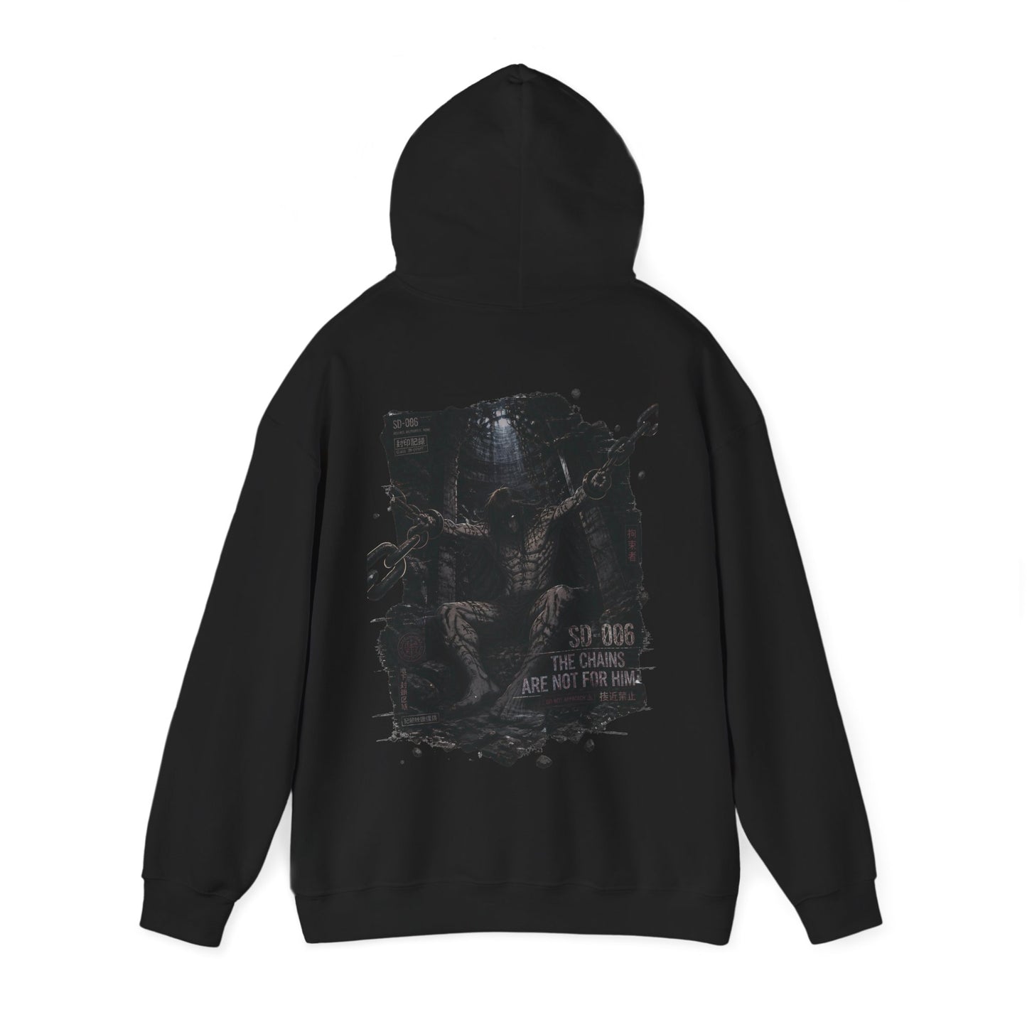 SD-006 THE CHAINS ARE NOT FOR HIM HOODIE